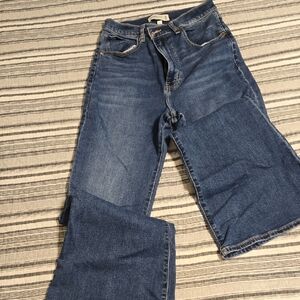 Abercrombie & Fitch Dark Blue Flare Jeans